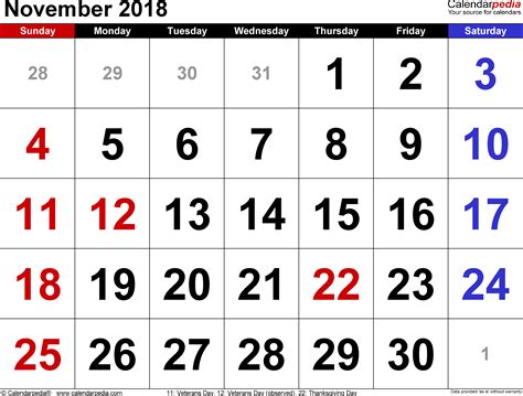 November 2018 .